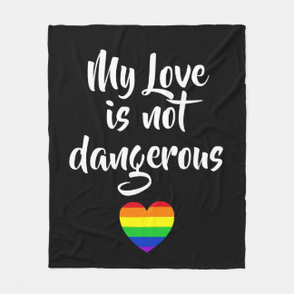 #LGBT #love #pride #gay #lesbian #freedom #parade Fleece Blanket