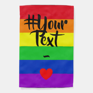 #LGBT #love #pride #gay #lesbian #freedom #parade Garden Flag