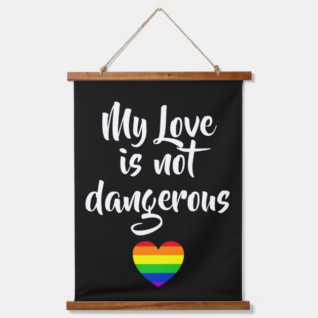 #LGBT #love #pride #gay #lesbian #freedom #parade Hanging Tapestry (Front)