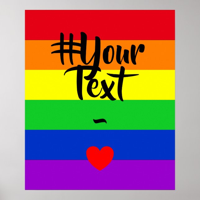 #LGBT #love #pride #gay #lesbian #freedom #parade Poster (Front)