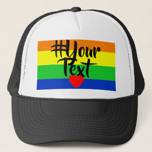 #LGBT #love #pride #gay #lesbian #freedom #parade Trucker Hat