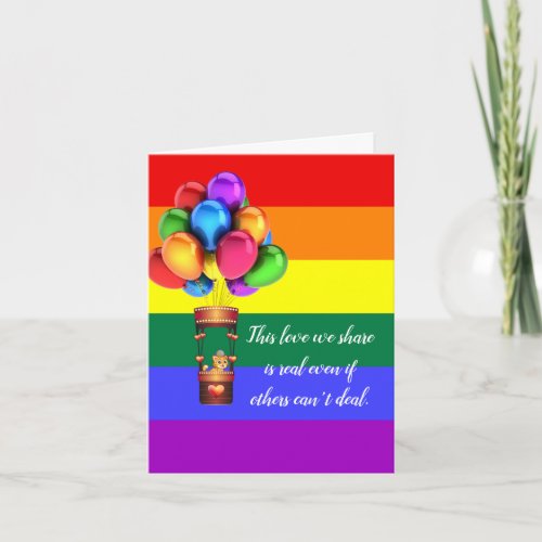 LGBT Love  Valentine Card