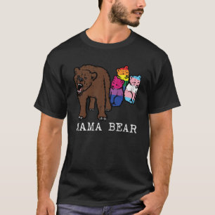 Lgbt Mama Bear Trans Gay Bi Cubs Transgender Pride T-Shirt