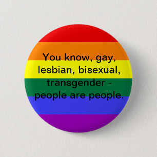 LGBT People Button