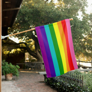 LGBT PRIDE (1977 Historical) House Flag