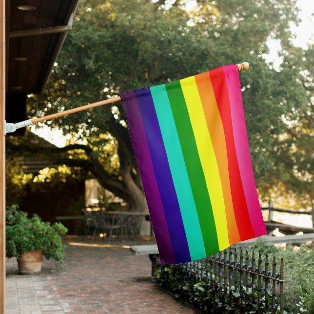 LGBT PRIDE (1977 Historical) House Flag (In SItu)