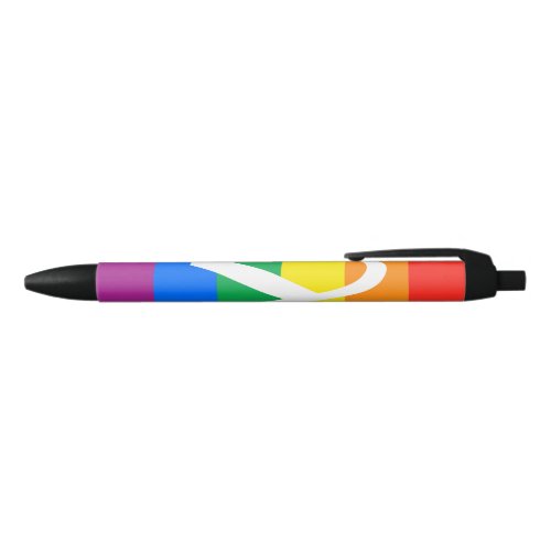 LGBT Pride and Activism Lambda Black Ink Pen