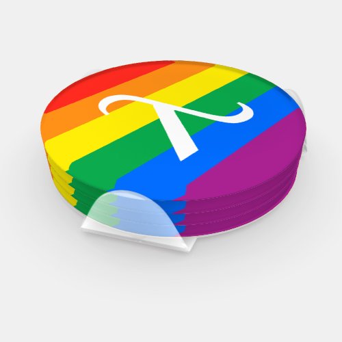 LGBT Pride and Activism Lambda Coaster Set