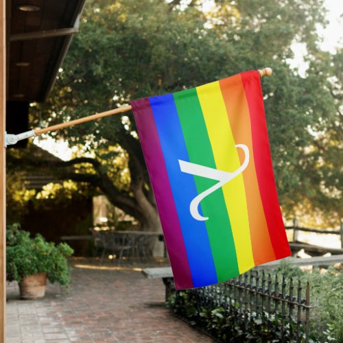 LGBT Pride and Activism Lambda House Flag