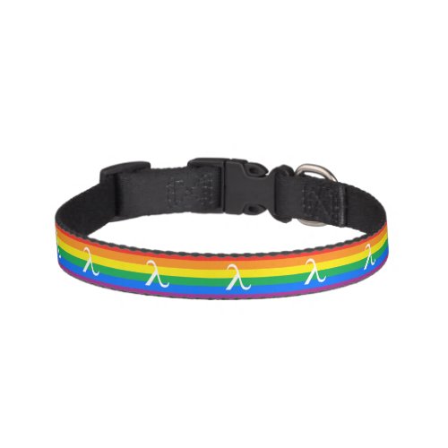 LGBT Pride and Activism Lambda Pet Collar
