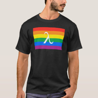 LGBT Pride and Activism Lambda T-Shirt
