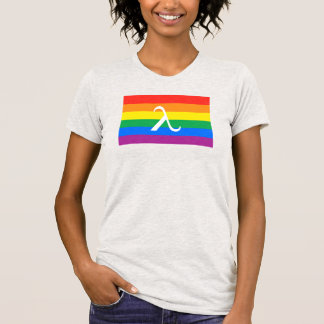 LGBT Pride and Activism Lambda T-Shirt