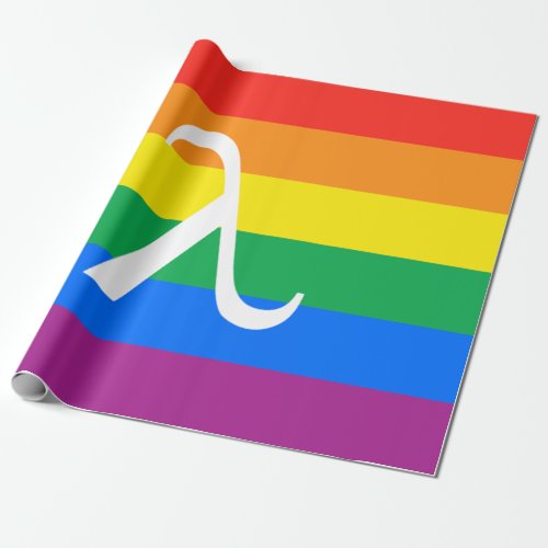 LGBT Pride and Activism Lambda Wrapping Paper