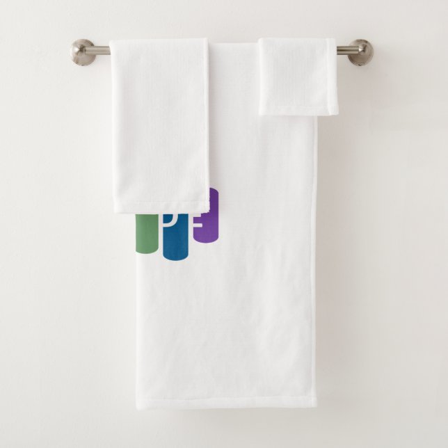 LGBT Pride Bath Towel Set (Insitu)