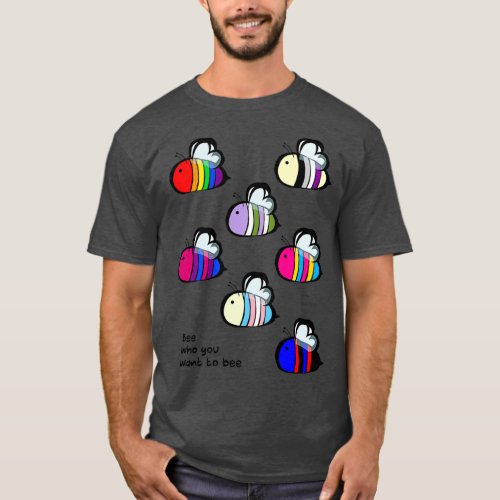 LGBT Pride Bee Swarm T_Shirt