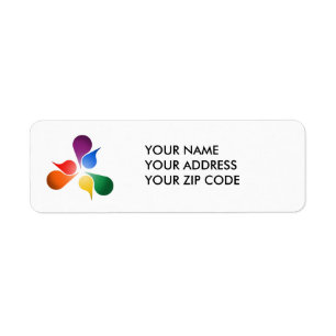 LGBT PRIDE BURST LABEL