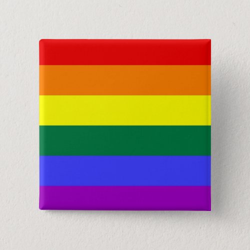 LGBT Pride Button Square