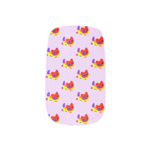 LGBT+ Pride Cat Minx Nail Art