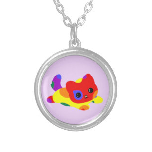 LGBT+ Pride Cat Necklace