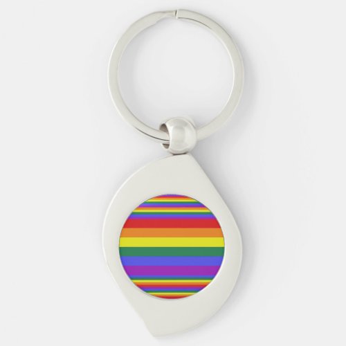LGBT Pride Colors  Keychain