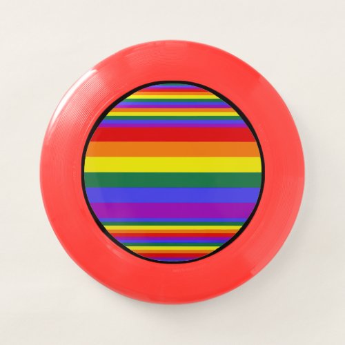 LGBT Pride Colors Red Wham_O Frisbee