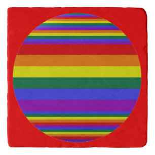 LGBT Pride Colors  Trivet