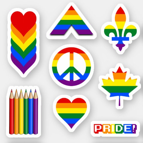 LGBT Pride Designs II Sticker
