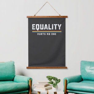 LGBT Pride Equality Hurts No One Gay Lesbian Hanging Tapestry