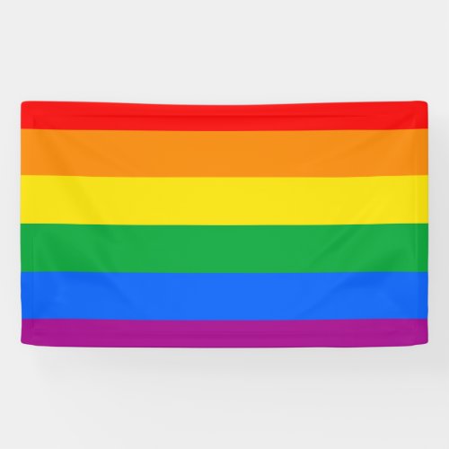 LGBT Pride Flag Banner