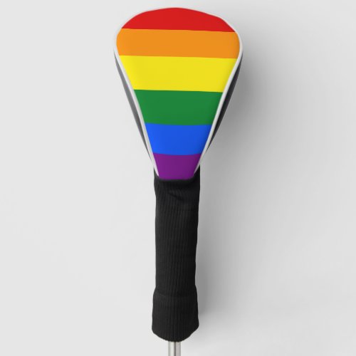 LGBT pride flag Golf Head Cover