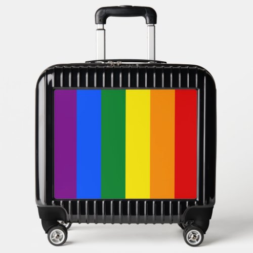 LGBT pride flag Luggage