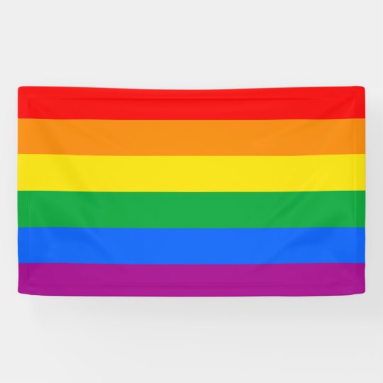 gay pride flags and banners