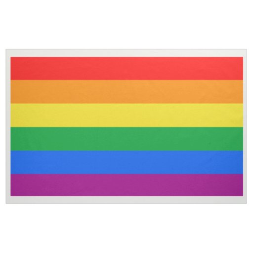 LGBT Pride Flag / Rainbow Flag Fabric
