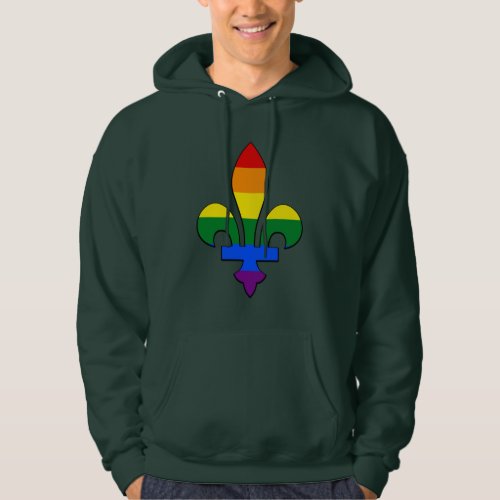 LGBT pride fleur_de_lis Sweatshirt