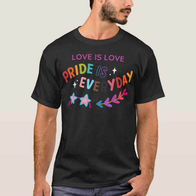 LGBT Pride Gay and Lesbian Mardi Gras girl T-Shirt (Front)