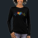 LGBT Pride Gay Lesbian Modern Rainbow Heartbeat Tri-Blend Shirt<br><div class="desc">LGBT Pride Gay Lesbian Modern Rainbow Heartbeat T-Shirt. This modern LGBT themed design features a rainbow colored video game controller #LGBT #gay #pride #lesbian #bisexual #transgender #queer #equality #rainbow #fashion #fashionable #style #stylish #love</div>