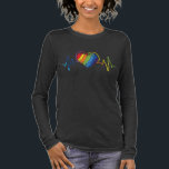LGBT Pride Gay Lesbian Modern Rainbow Heartbeat Tri-Blend Shirt<br><div class="desc">LGBT Pride Gay Lesbian Modern Rainbow Heartbeat T-Shirt. This modern LGBT themed design features a rainbow colored video game controller #LGBT #gay #pride #lesbian #bisexual #transgender #queer #equality #rainbow #fashion #fashionable #style #stylish #love</div>
