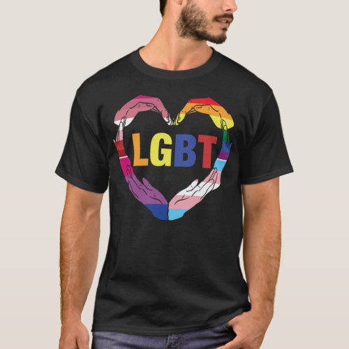 LGBT Pride Gay Lesbian Rainbow Flag Gift 2 _stan T_Shirt