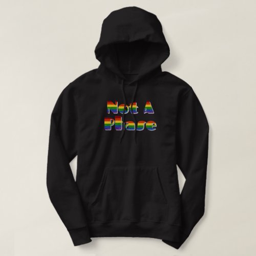 LGBT Pride Glitter Not A Phase Hoodie
