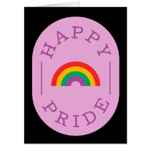 LGBT-Pride. Happy pride. Gay love. Card
