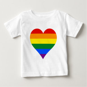 LGBT pride heart T-Shir Baby T-Shirt