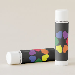 LGBT pride hearts Lip Balm