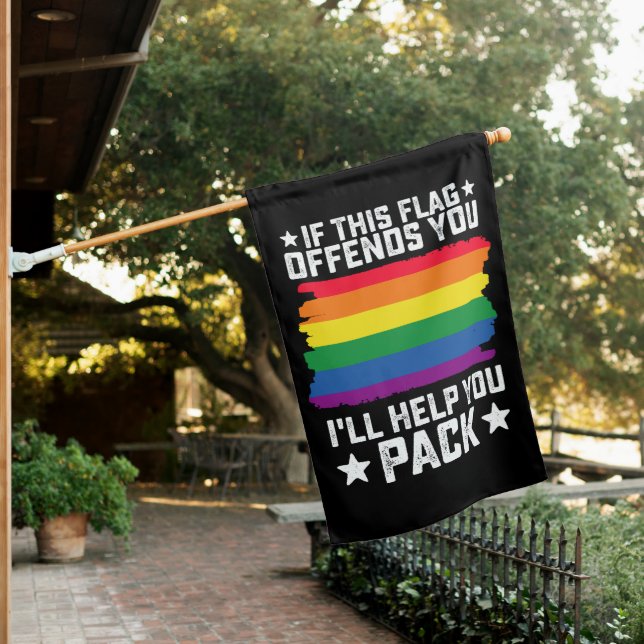 LGBT Pride If This Flag Offends You I'll Help You (In SItu)