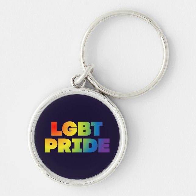 LGBT PRIDE KEYCHAIN (Front)