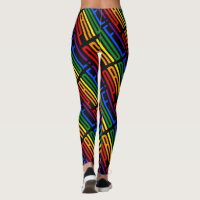 Glitter Rainbow Flag Marriage Equality Gay Pride Leggings