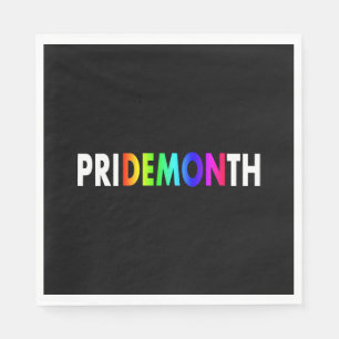 Lgbt Pride Month For Gay Pride Month Festival Napkins