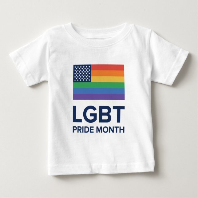 LGBT Pride Month | United States Baby T-Shirt (Front)