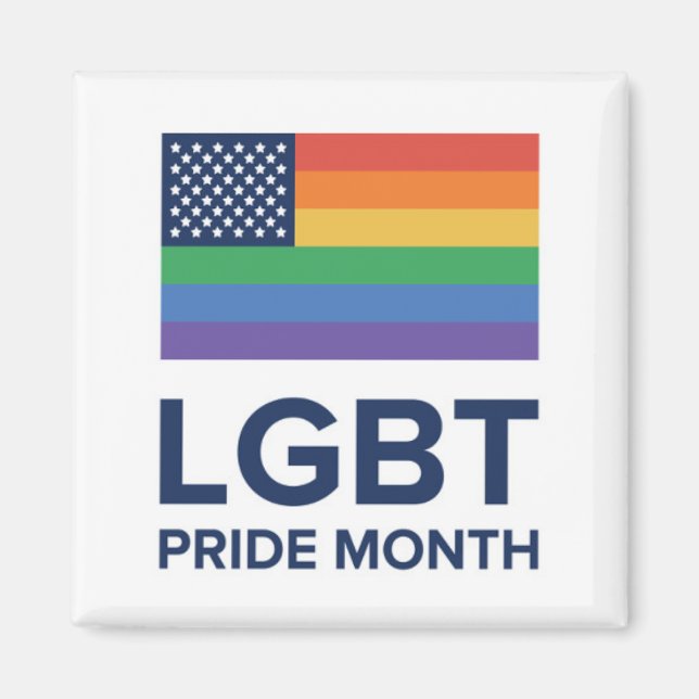LGBT Pride Month | United States Magnet (Front)