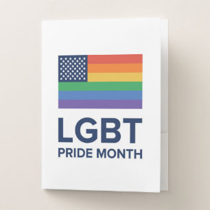 LGBT Pride Month United States Pocket Folder