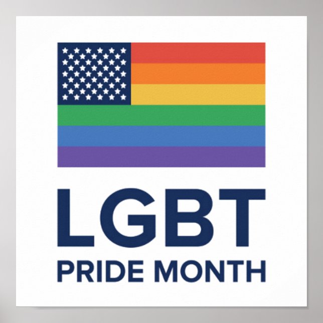 LGBT Pride Month | United States Poster (Front)